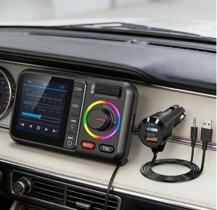 Fm Transmitter - Wireless FM Transmitter with Big Color