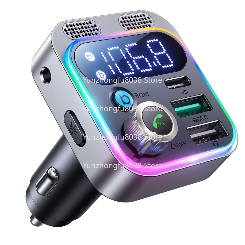 Fm Transmitter - P17 New Car Fast Charging 4