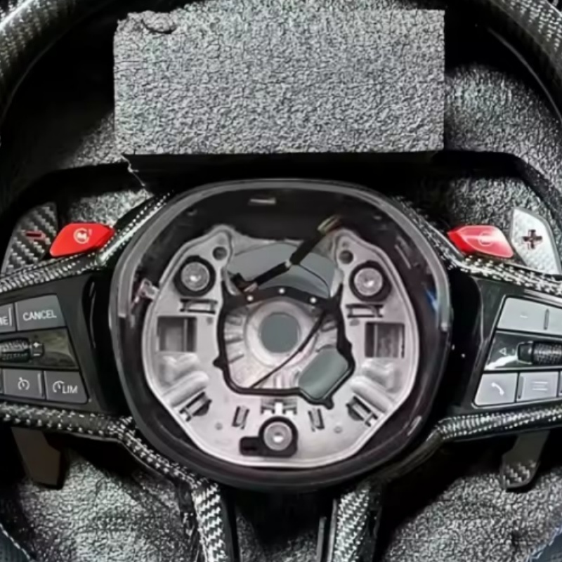 Car Steering Wheel Carbon Fibe - огляд і ціна Car Accessories For Inside