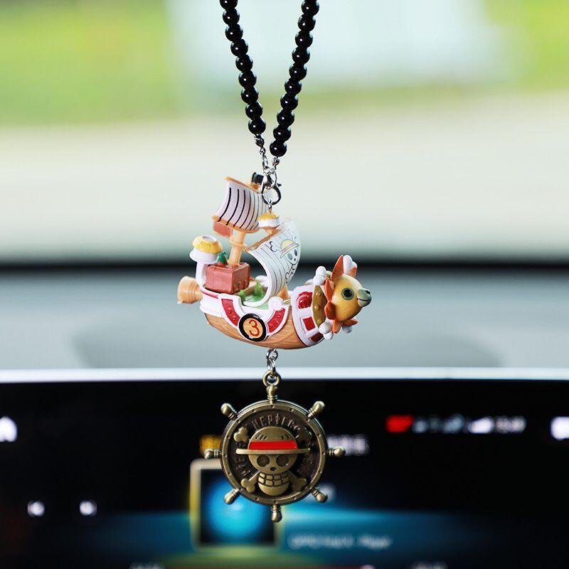 Hot Anime One Piece Car Pendan - огляд і ціна Car Accessories Hanging From Mirror