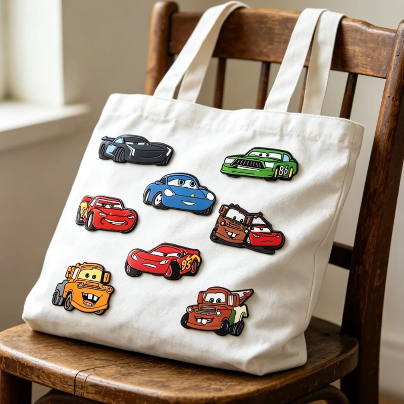8pcs Set Movie Badge Cute Cart - огляд і ціна Car Accessories Toy