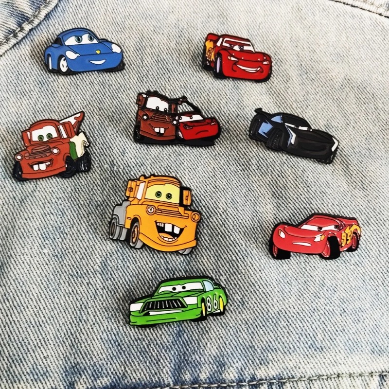 8pcs Set Movie Badge Cute Cart - огляд і ціна Car Accessories Toy