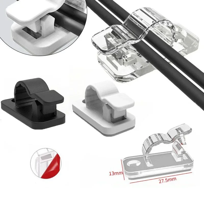10/50Pcs Self Adhesive Cable C - огляд і ціна Car Cable Organizer
