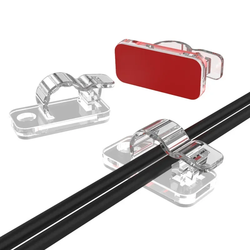 10/50Pcs Self Adhesive Cable C - огляд і ціна Car Cable Organizer