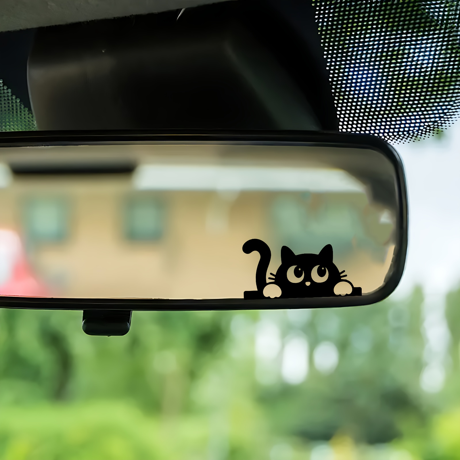 Cute Cat Car Rearview Mirror S - огляд і ціна Car Accessories Xmas Gifts