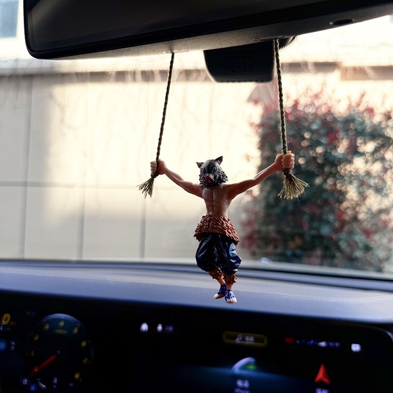 Demon Slayer Anime Car Interio - огляд і ціна Car Accessories Hanging From Mirror