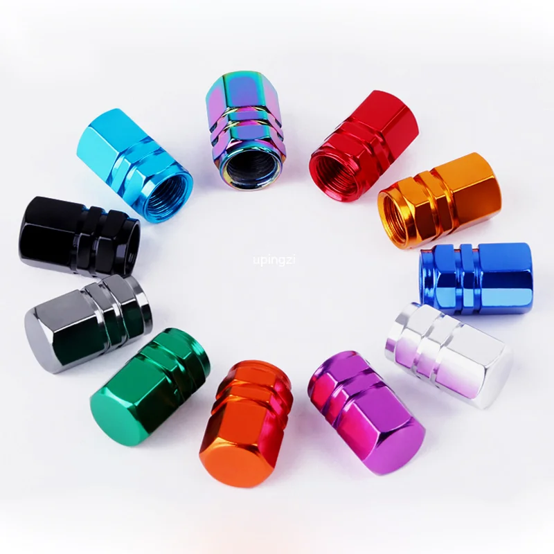 4Pcs Aluminum Tire Valve Caps  - огляд і ціна Steering Wheel Cover