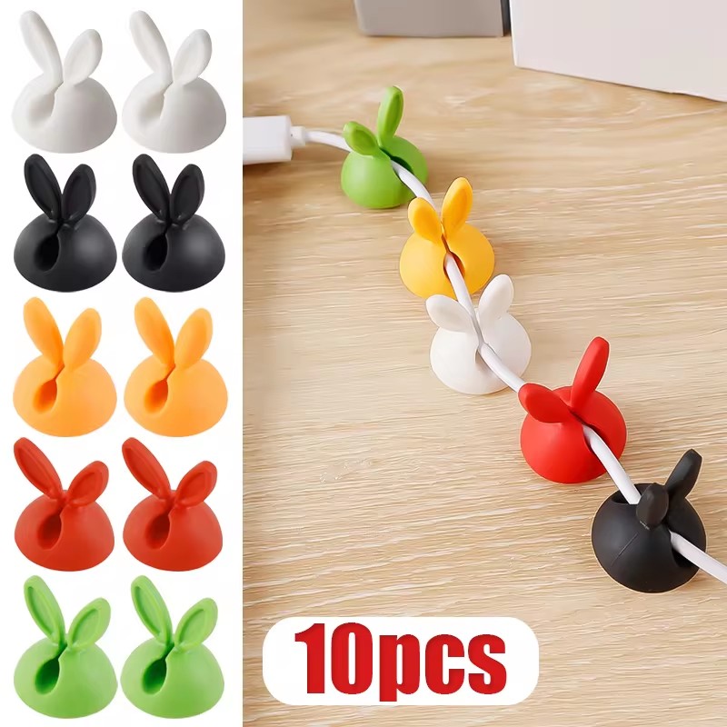 Cute Rabbit Ear Cable Manager  - огляд і ціна Car Cable Organizer