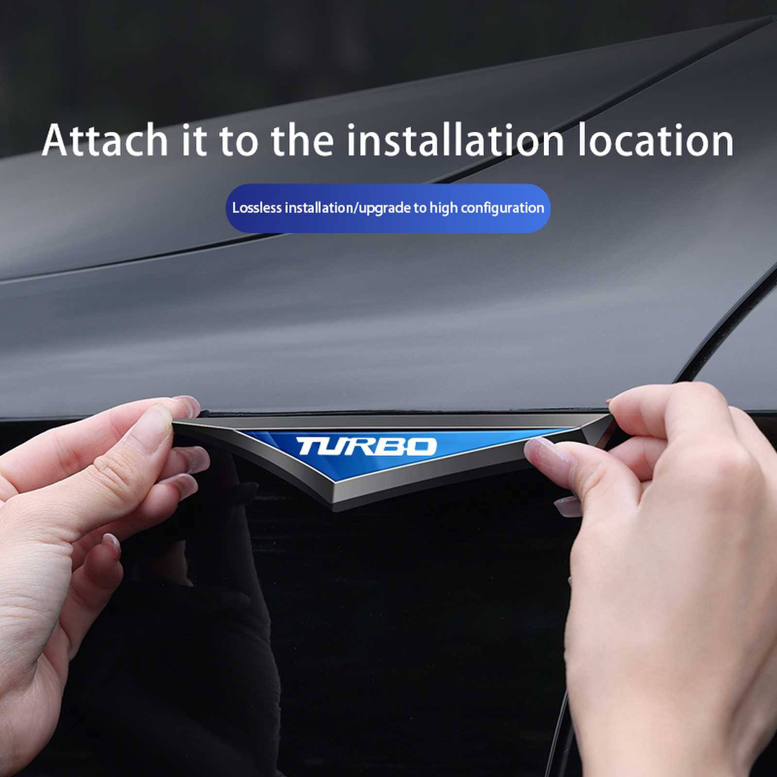New Fashion Turbo Logo Car Met - огляд і ціна Car Accessories Logo