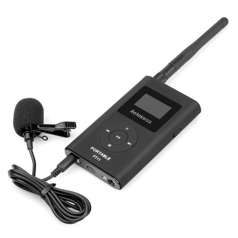 RETEKESS FT11 portable FM broa - огляд і ціна Fm Transmitter
