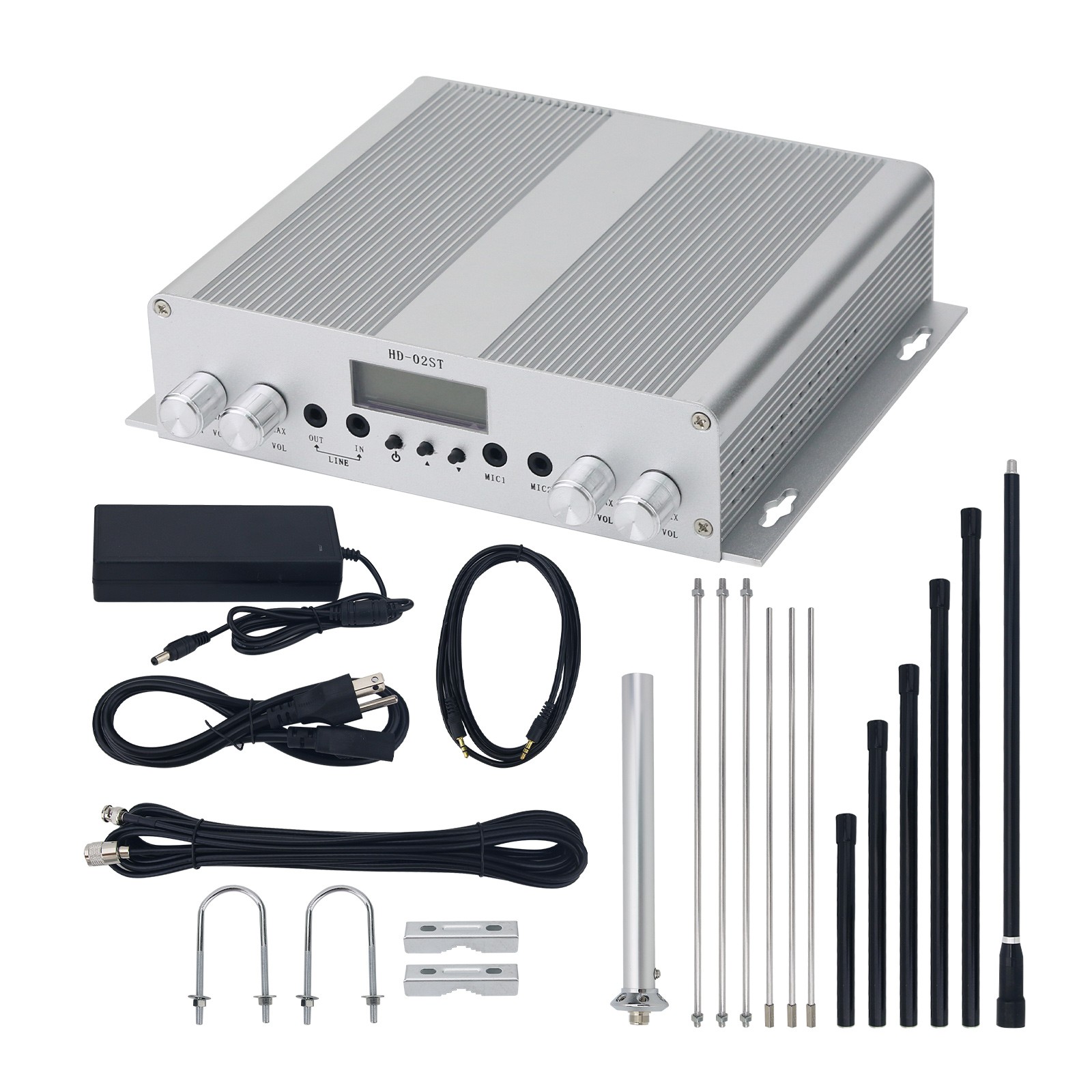 NEW 25W FM Transmitter Stereo  - огляд і ціна Fm Transmitter