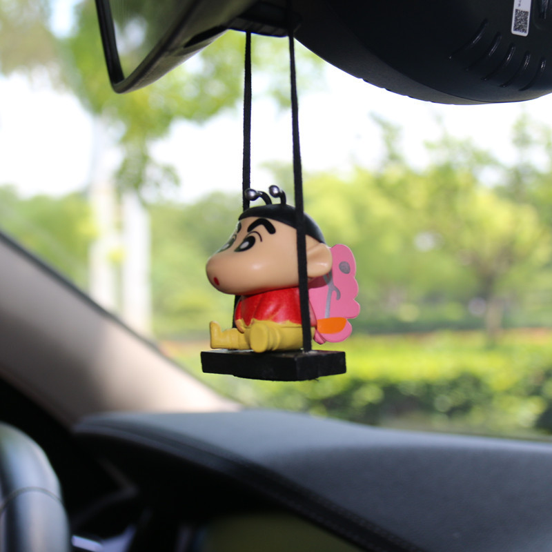 Kawaii Shin Chan Car Pendant C - огляд і ціна Car Accessories Hanging From Mirror