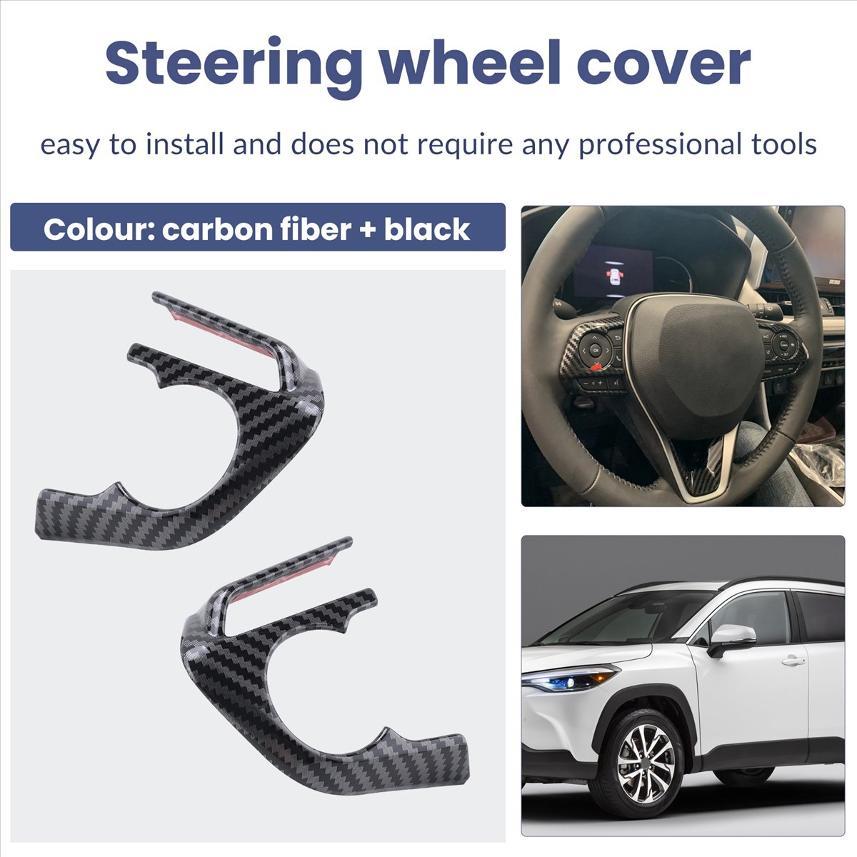 Super Sale for Toyota Cross 20 - огляд і ціна Steering Wheel Cover