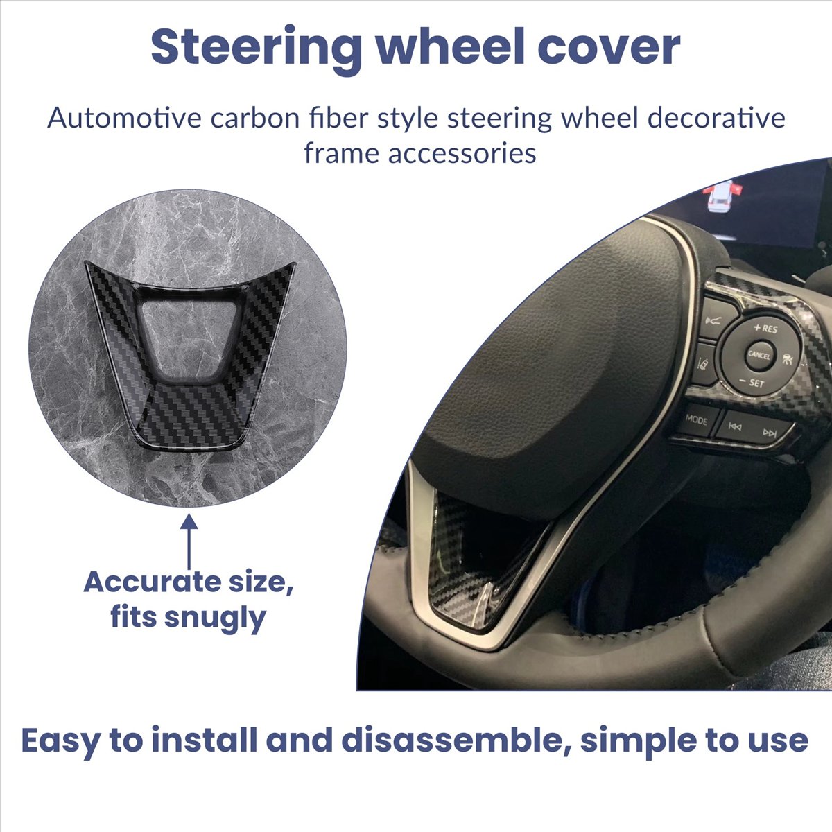 Super Sale for Toyota Cross 20 - огляд і ціна Steering Wheel Cover