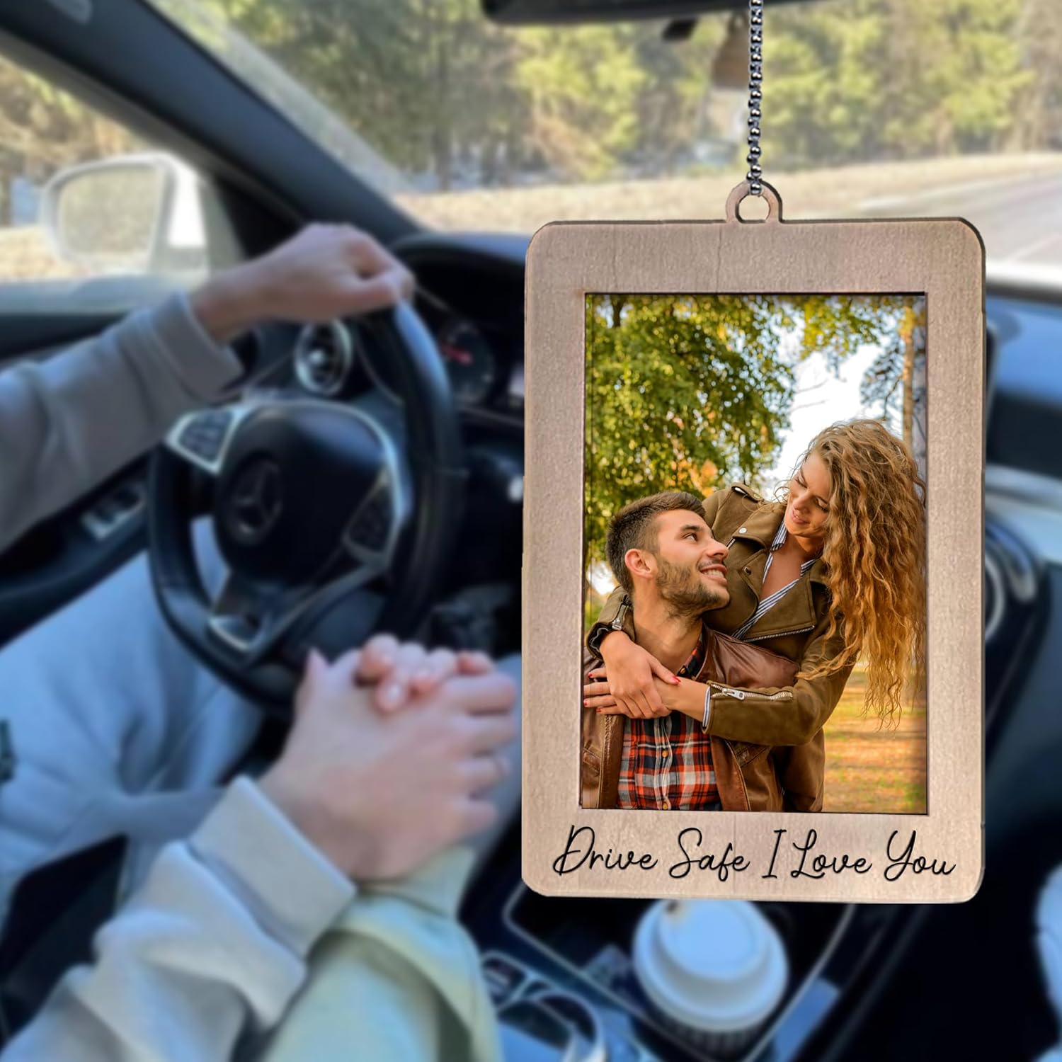 Car Decor Hanging Photo Frame, - огляд і ціна Car Accessories Hanging From Mirror