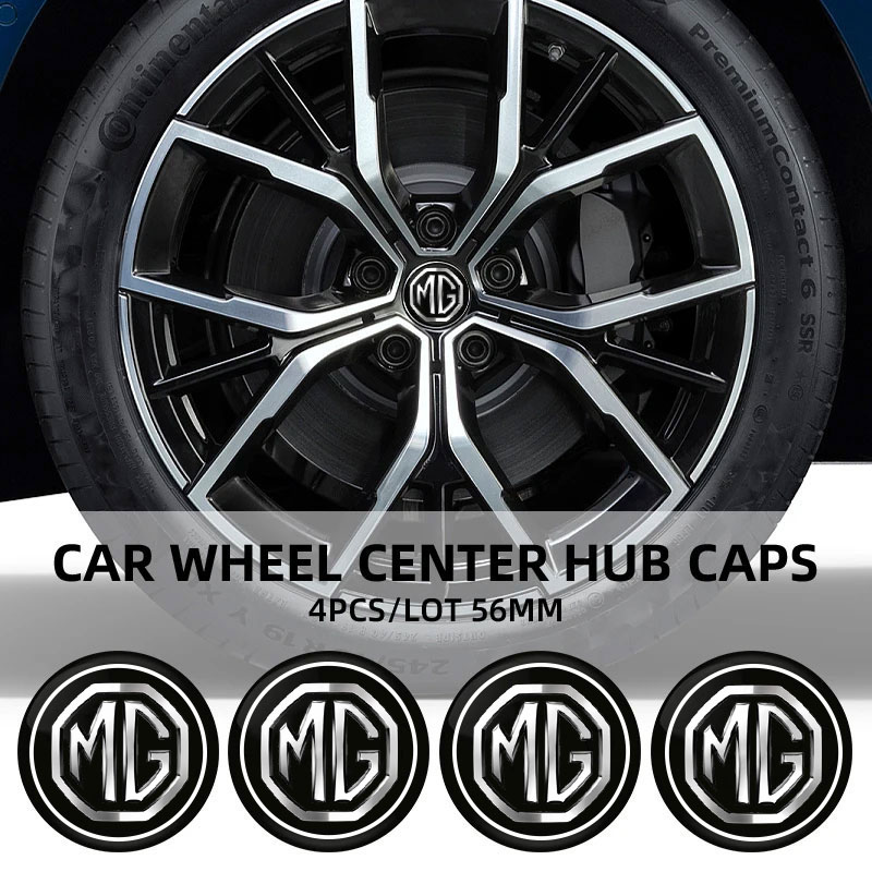 4Pcs 56mm Car Wheel Rim Hub Ce - огляд і ціна Car Accessories Logo