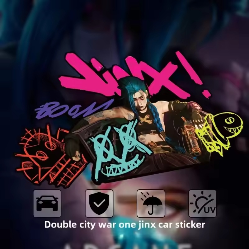 Arcane Jinx Graffiti Reflectiv - огляд і ціна Car Accessories Toy