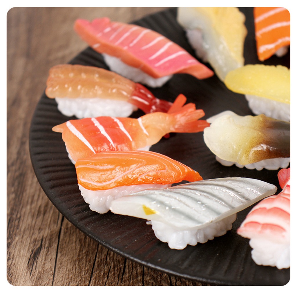 Simulated Japanese Sushi Keych - огляд і ціна Car Accessories Xmas Gifts