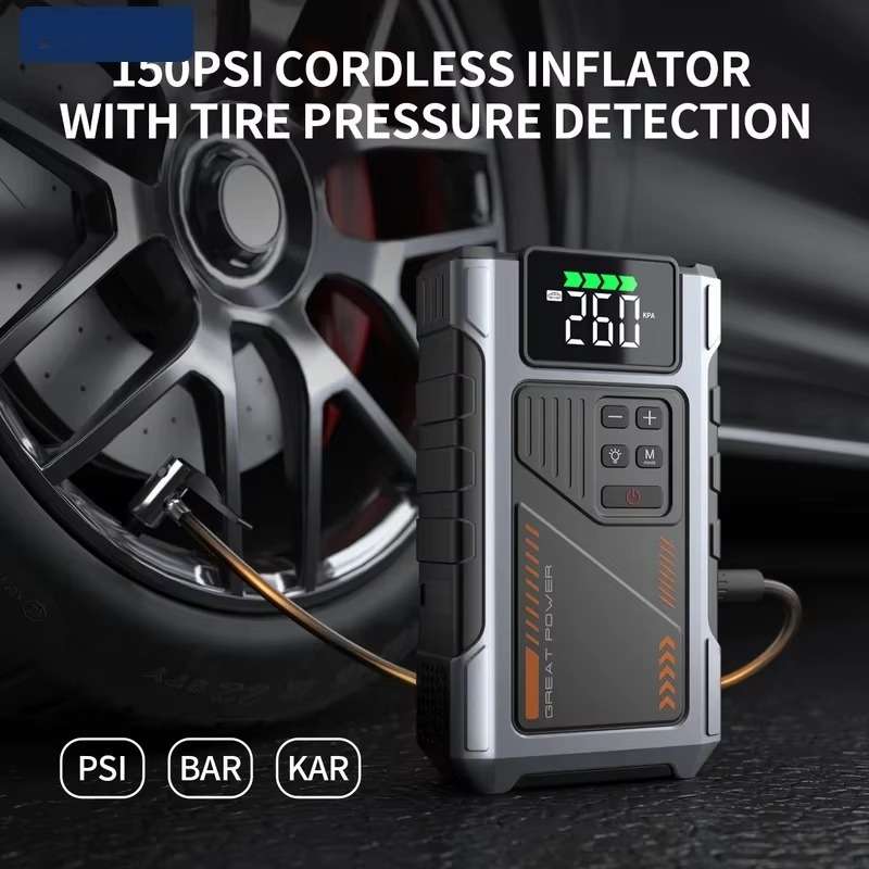 PORTABLE car jump starter with - огляд і ціна Portable Jump Starter