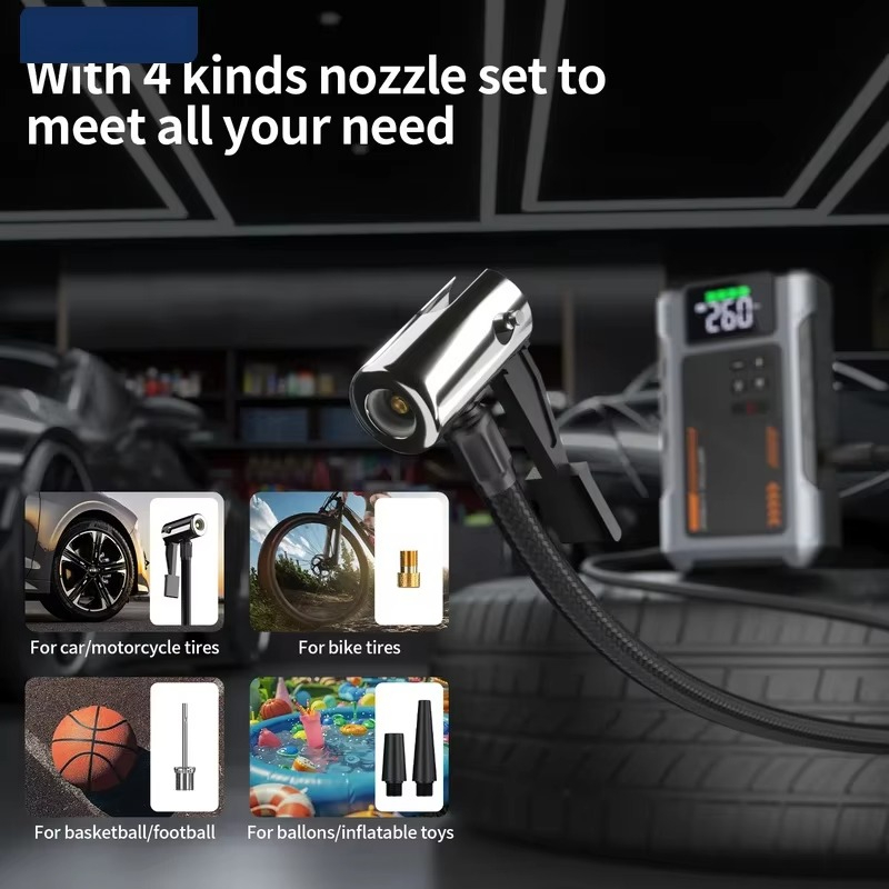 PORTABLE car jump starter with - огляд і ціна Portable Jump Starter