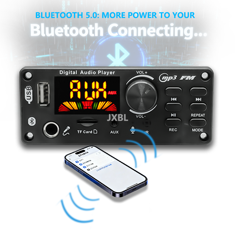 80W Bluetooth 5.0 MP3 Decoder  - огляд і ціна Fm Transmitter