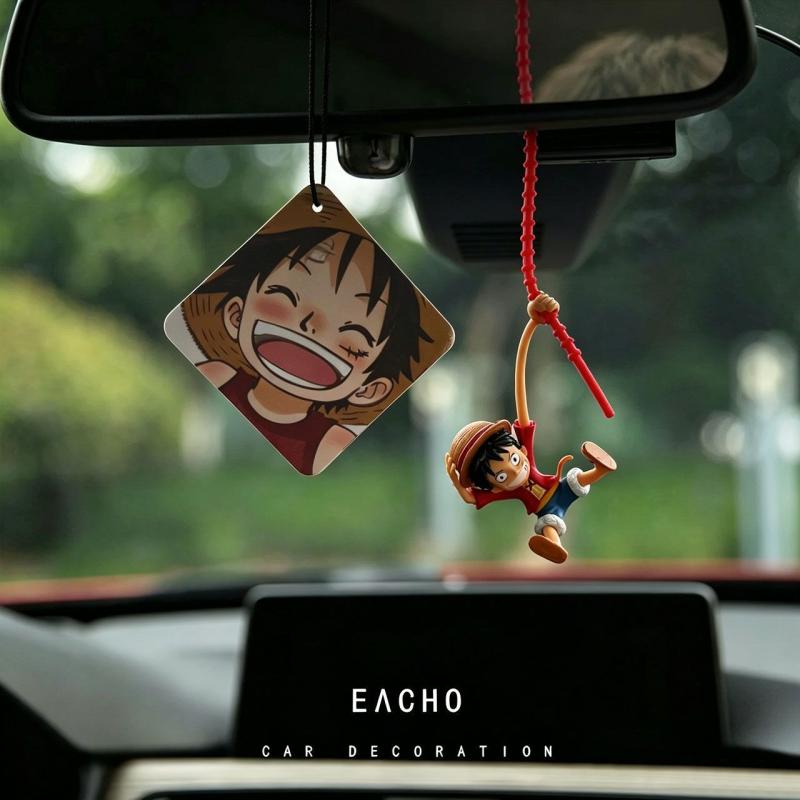 One Piecemonkey D. Luffy Car P - огляд і ціна Car Accessories Hanging From Mirror