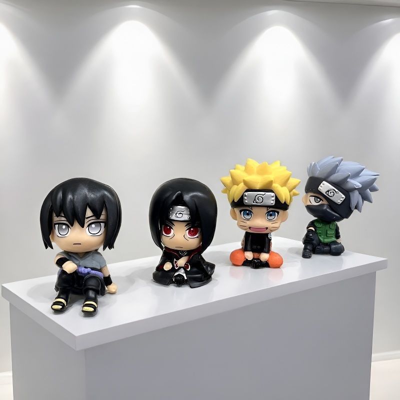 NARUTO cartoon cute figurine m - огляд і ціна Car Accessories Toy