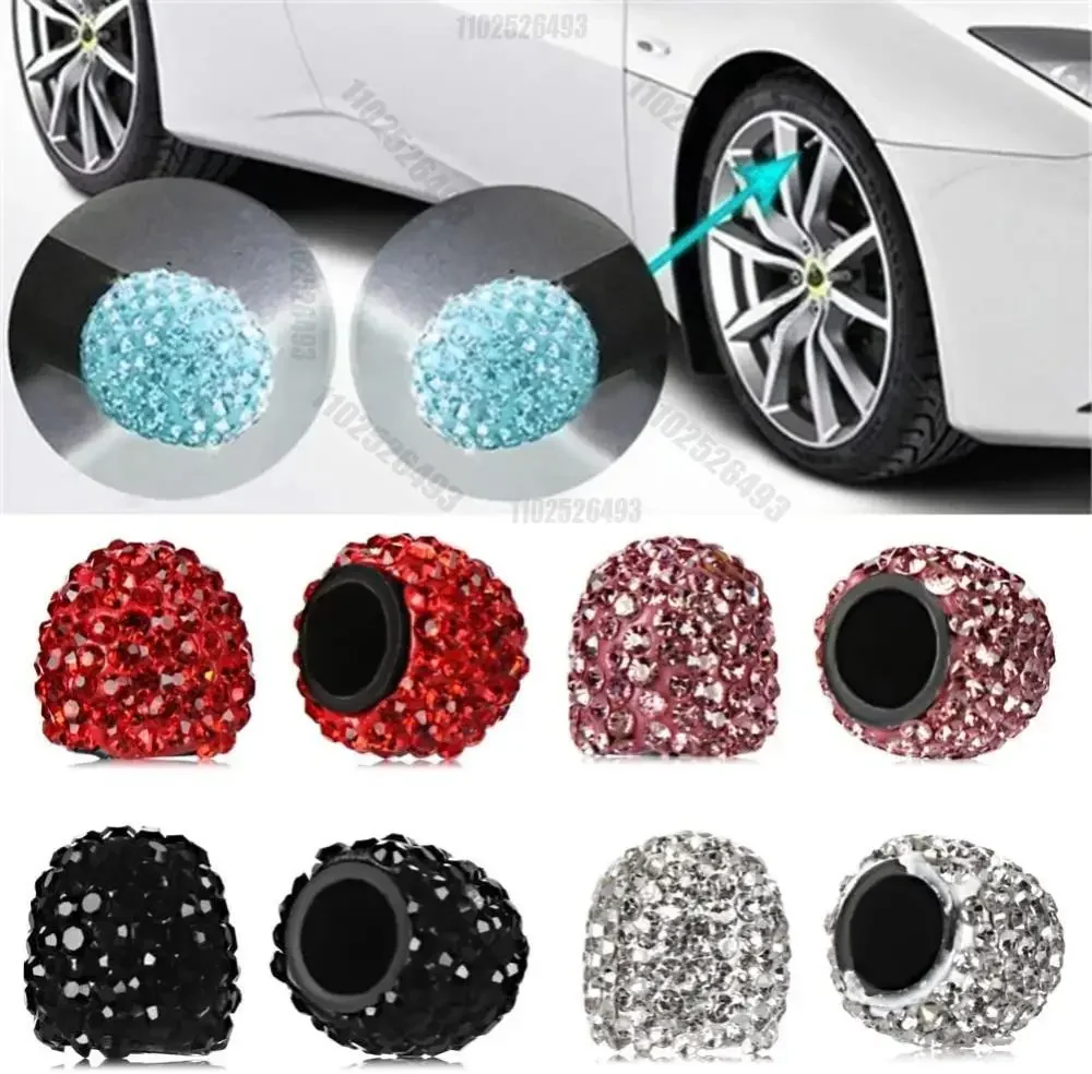 2/4PCS Diamond Car Tire Valve  - огляд і ціна Steering Wheel Cover