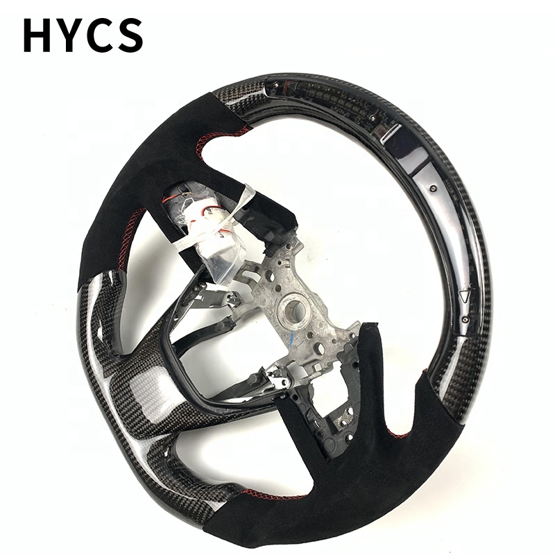 Custom Car Interior LED Carbon - огляд і ціна Steering Wheel Cover