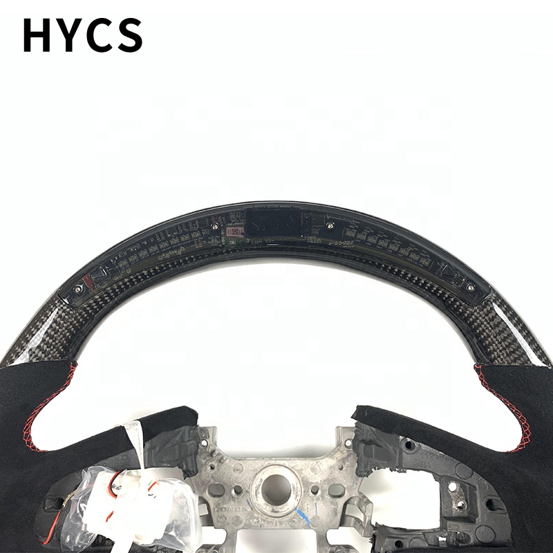 Custom Car Interior LED Carbon - огляд і ціна Steering Wheel Cover