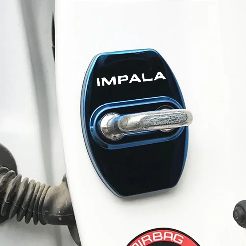 4PCS Stainless Steel Door Lock - огляд і ціна Car Accessories Logo