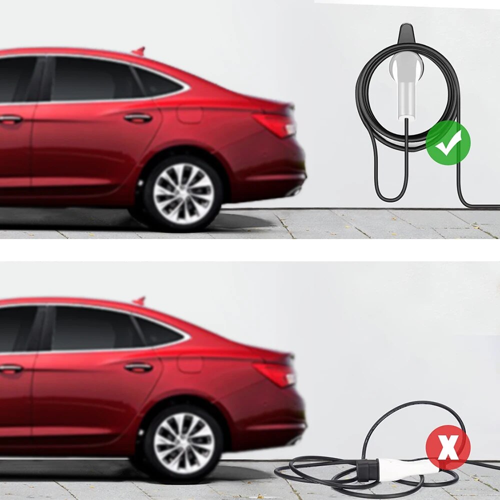 EV Type 1 J1772 Charger Holder - огляд і ціна Car Cable Organizer