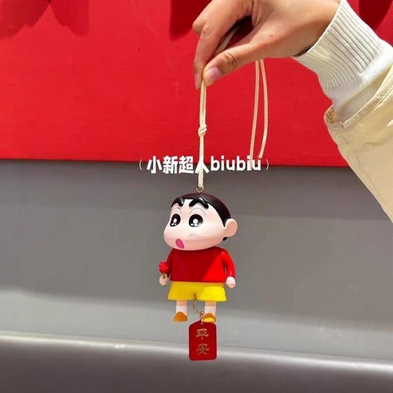Kawaii Crayon Shin Chan Car Re - огляд і ціна Car Accessories Hanging From Mirror